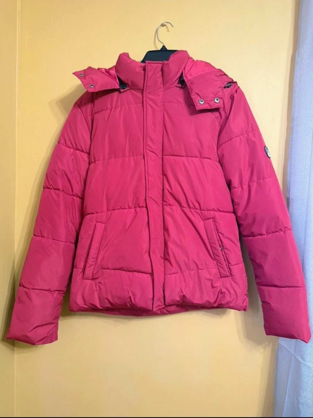 Zyia Red Puffer Coat Size Medium